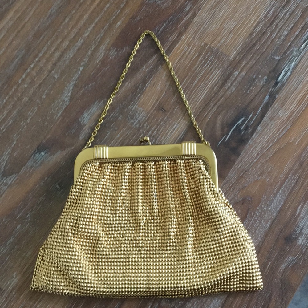 Vintage Whiting and Davis mesh bag